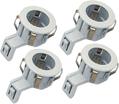 Hconcet New 4Pcs PDC Parking Sensor Retainer Fit Compatible with Toyata Lexus RX350 RX450h 13-14 89348-33100 8934833100A0