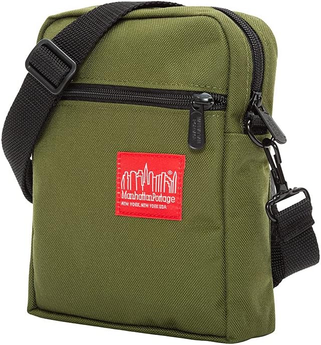 Manhattan Portage City Lights Bag SM Adjustable Shoulder Strap Large Compartment Water Resistant Cordura Everyday Carry