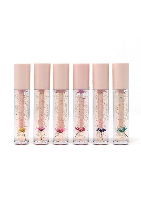 Italia Deluxe 24K MAGIC Lip Oil / Lip Gloss 6 Pcs