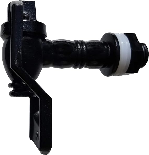 TableCraft 10626 Black Plastic Universal Hands Free Faucet