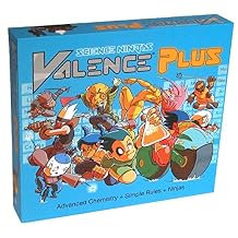 Valence Plus Periodic Table for Kids 12 and up Chemistry Games -Periodic Table of Elements Science Gifts Educational Science Games Molecules Chemistry Gifts Elements Toys Advance Educational Card Game