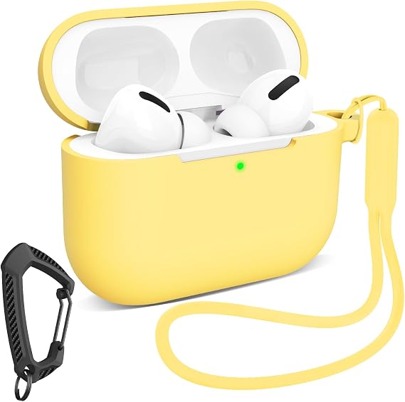 MILPROX Compatible for AirPods Pro 3 Silicone Case 2025 - Yellow