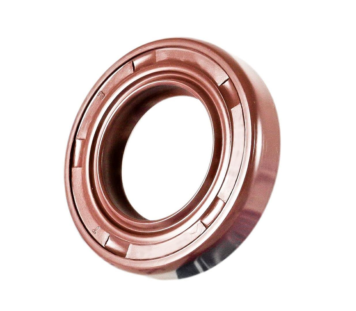 EAI 50mm x 110mm x 12mm FPMFKM TC Double Lip wStainless Steel Spring Oil Seal. Comp. w Viton Shaft Seal