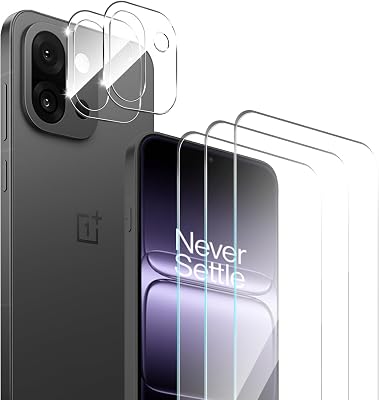 [32 Pack] Oneplus 13T13S Screen Protector  Camera Lens Protector, 9H Tempered Glass, Anti Scratch, Easy Installation, Bubble Free, HD Screen Protector for Oneplus 13T13S