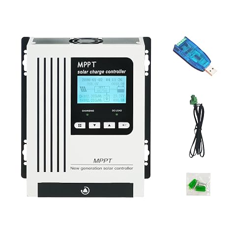 48V 40A MPPT Solar Charger DC150V PV 2200W 12V 24V 48V Lithium Lead Acid Gel Controller for Solar Power