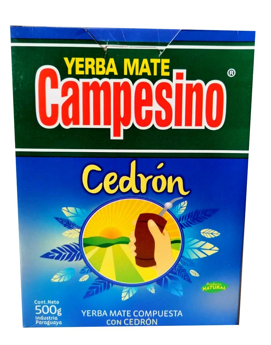 CAMPESINO Yerba Mate Tea from Paraguay. Cedron, 500 gr.