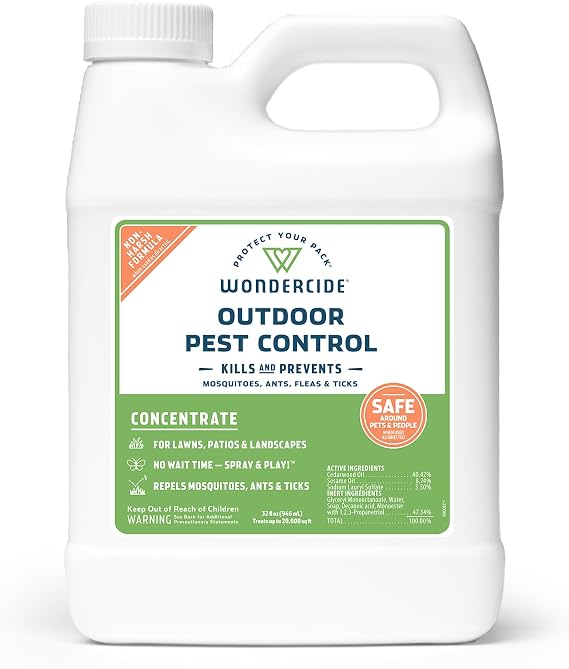 Wondercide - Outdoor Pest Control Spray Concentrate - 32 oz