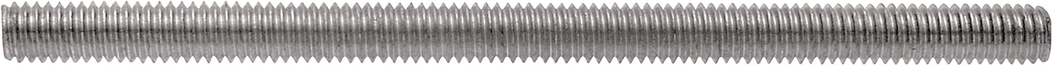 The Hillman Group 44825 10-24 x 6-Inch Threaded Rod, 10-Pack , Zinc