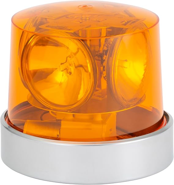 Grote 76203 Compact Four Sealed-Beam Roto-Beacon - Amber