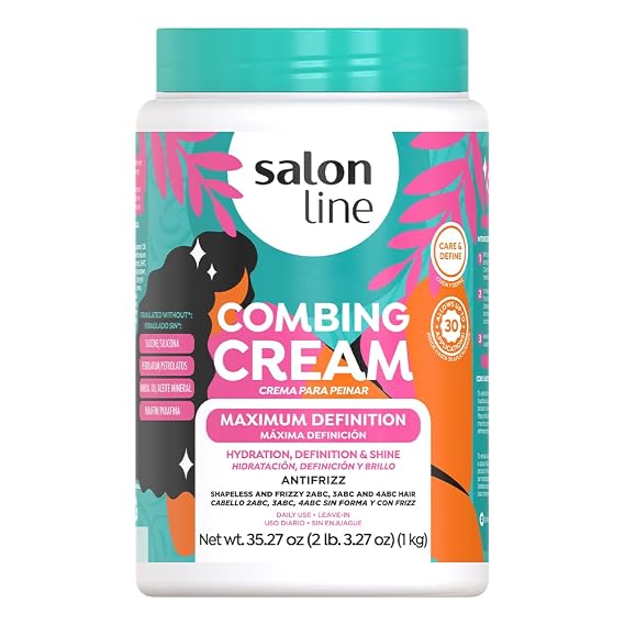 Salon Line Maximum Definition Hair Cream, Curl Cream, 35.27 Oz