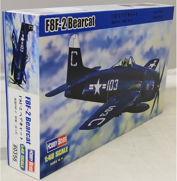 Hobby Boss F8F-2 Bearcat Airplane Model Building Kit