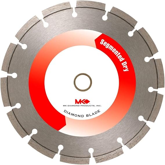 M K Diamond Mk-304D 7In Segmented Diamond Blade