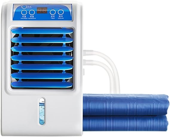Mattress Cooler Air Conditioning Water Cooling Mattress System, Cool Sleeping Mattress in Summer, Sustainable Cooling Bedding (Size : 55.1x63in)