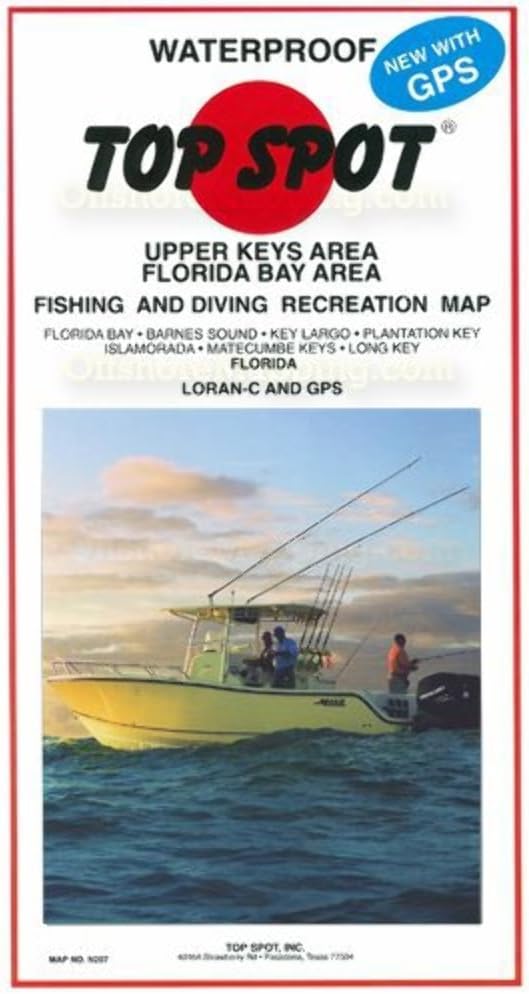 Topspot Map N207 Upper Keys Area