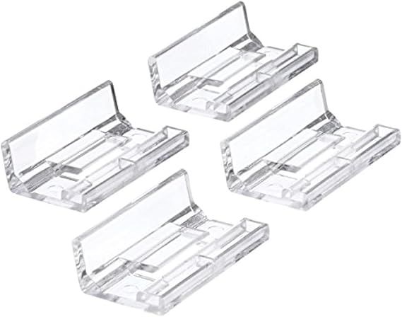 Elfa 227930 Net Basket Stoppers, Transparent, 1 x 5 x 2.6 [cm]