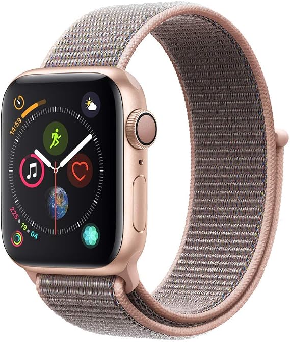 Apple Watch Series 4 (GPS, 40mm) - Gold Aluminium Case with Pink Sand Sport Loop