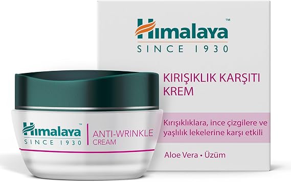 Himalaya Since 1930 Kırışıklık Karşıtı Yüz Kremi Aha E Vitamini Besleyici Hipoalerjenik Normal Ve Kuru Ciltler 50 ml