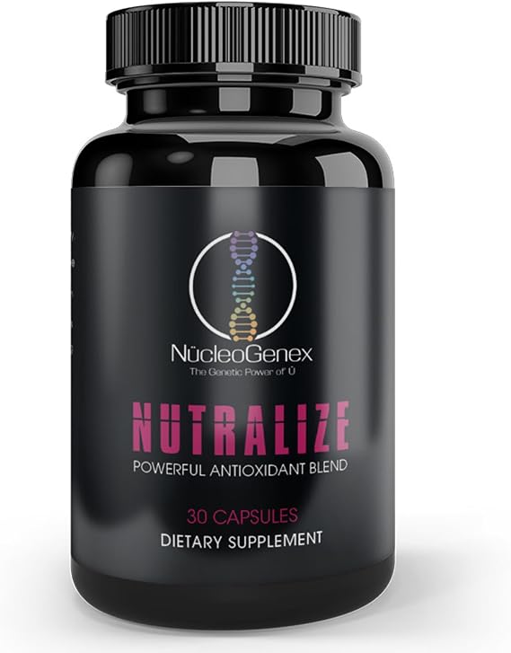 Nutralize - The Key to Supporting a Healthy Aging Process and Immune System - Potent Blend for Powerful Cell Protection - Xanthohumol, CurcuPrime, C-60 Complex, PureQQ - 30 Capsules