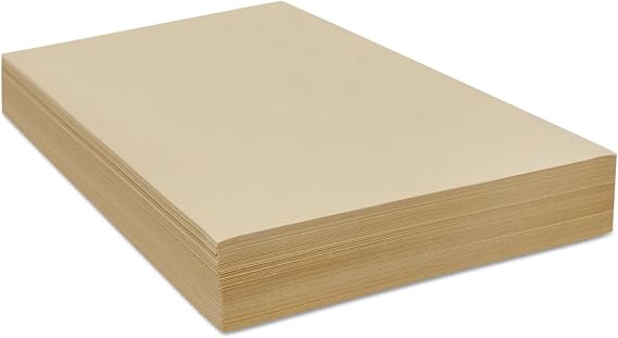 Pacon Cream Manila Drawing Paper, 50 lb Cover Weight, 18 x 24, Cream Manila, 500/Pack
