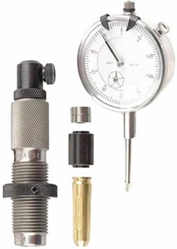 Redding 6.5mm Creedmoor Multipurpose Instant Indicator Case Comparator with Dial Indicator | Fast and Accurate (27446)