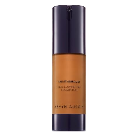 Kevyn Aucoin The Etherealist Skin Illuminating Foundation: Comfortable, shine-free, smooth, moisturize. Medium to full coverage. Makeup artist go to for an even bright natural look.