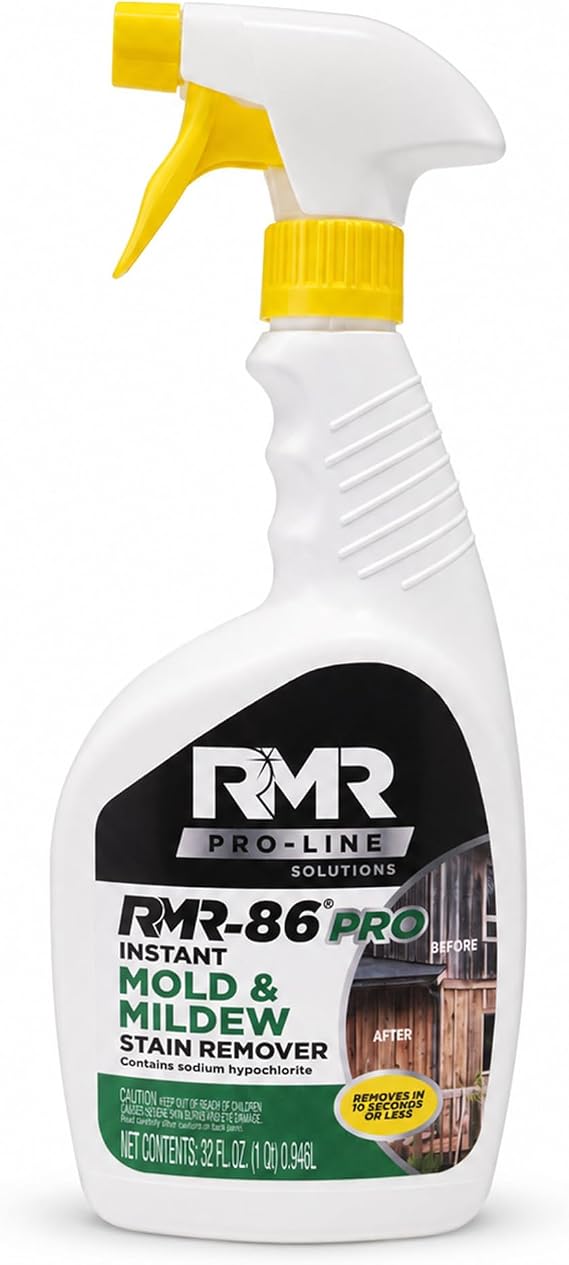 RMR-86 Pro Contractor Grade Stain Remover Cleaning Solution, Professional Quality Formula, 32 Oz