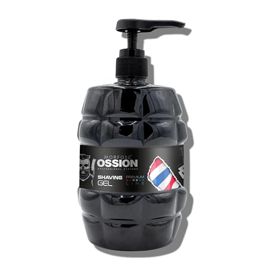 Mens Shaving Gel for Sensitive Skin Anti-Irritation Barber Shave Gel, Moisturizing & Protective Formula, Smooth Glide for Easy Shaving Gel para Afeitar Barbero Profesional, 33.81 Fl oz