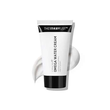 The INKEY List Omega Water Cream, Oil-Free Face Moisturiser, Lightweight Gel, Vegan Friendly Skincare, Suitable For Blemish Prone Skin