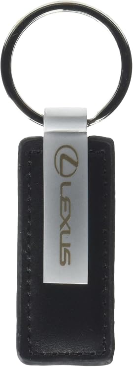 LEXUS Black Leather Key Chain
