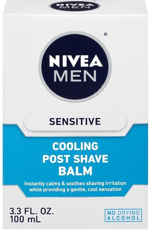 Nivea for Men Sensitive Cooling Post Shave Balm 3.3 Ounce