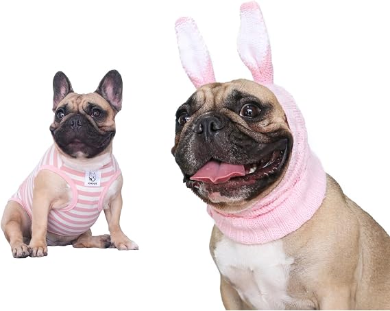 Shirt and Bunny Muff - M