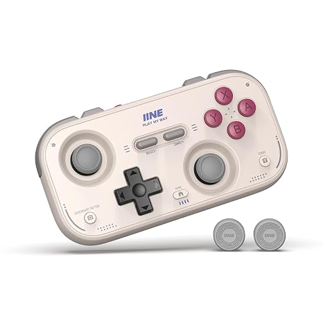 IINE Retro Pocket Controller, Phone Controller, Switch ABXY Layout Grey