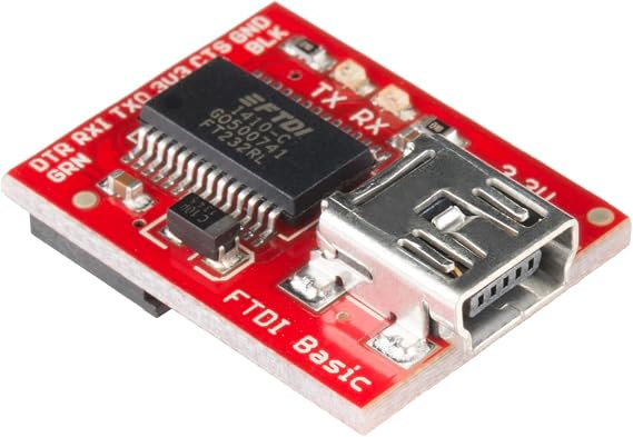 SparkFun FTDI Basic Breakout - 3.3V Development Tool USB Mini-B Connector