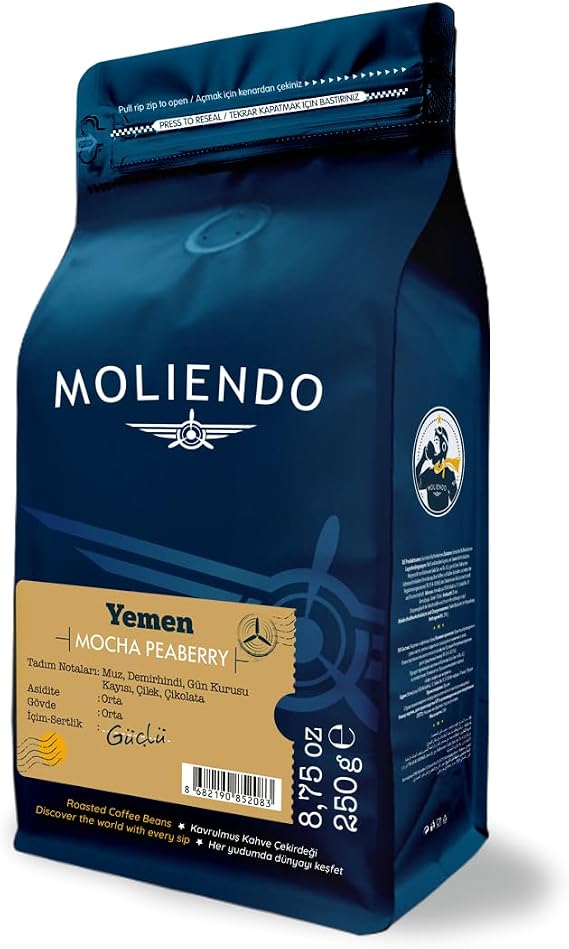 Moliendo Finest Coffee Yemen Mocha Local Coffee (Core) 250 g