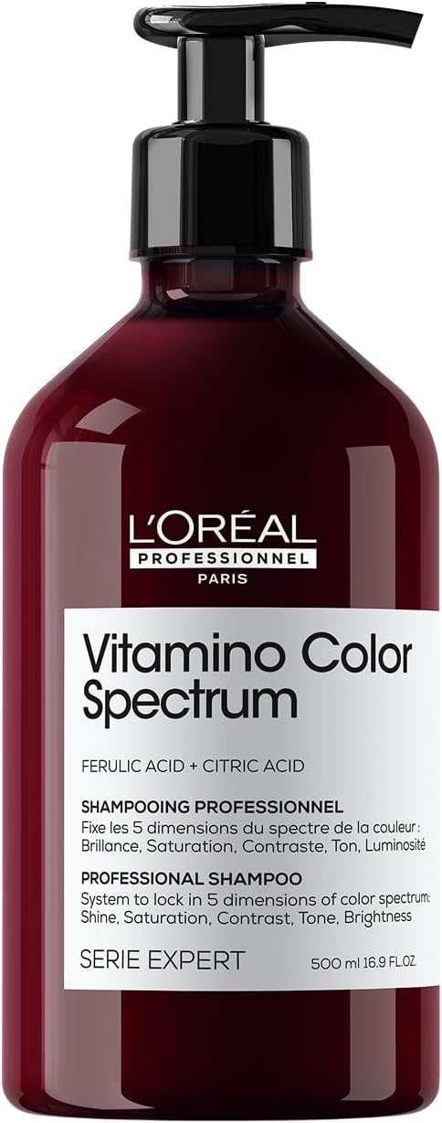L'Oréal Professionnel Paris Serie Expert Vitamino Color Spectrum Boyalı Saçlar İçin Parlaklık Kazandıran Renk Koruyucu Şampuan 500ml