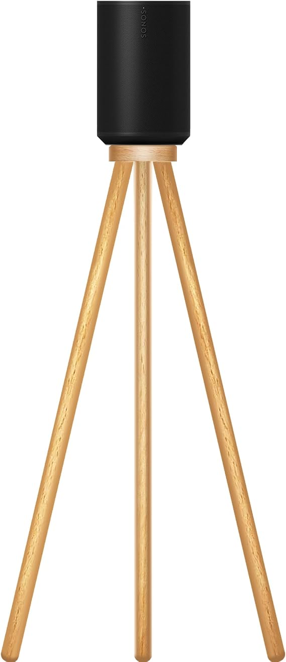 Compatible for sonos Era100 and sonos Era100 SL, and Other smart Speaker Wood Stand