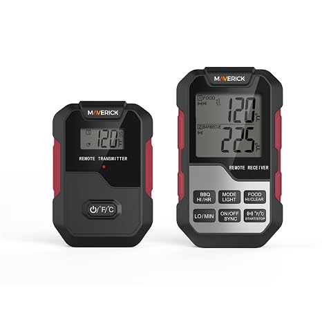 MAVERICK Wireless Extended Range Digital Instant Read Cooking Kitchen Grilling Smoker BBQ Probe Meat Thermometer (XR-30R)