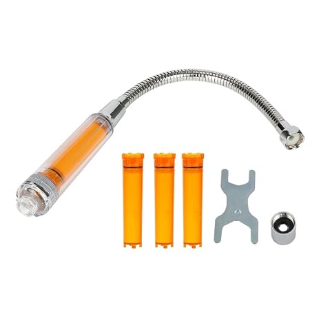VCF-50V Ultra Compact Vitamin C Inline Shower Filter