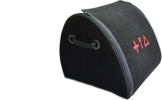 Car Cargo Storage Trunk Organizer 34L Auto Boot Folded Bag Premium Quality Durable First Aid Emergency Kit Box Cargo Tray Universal Vehicle Fit Porsche Cayenne 911 Cayman GTS Carrera Boxter