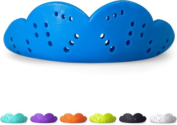 SISU Max Mouthguard - 50% Stronger, Maximum Protection for Rugby, MMA, Boxing, Lacrosse, Football, Hockey, High-Impact Sports - Adult Fit, Remoldable Up to 20 Times, Works for Braces