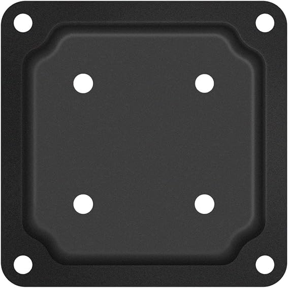 Nuvo Iron WPCP4B Black 4" x 4" Wood Post Plate Connector