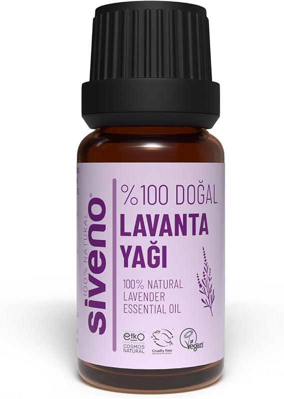 Siveno%100 Doğal Lavanta Uçucu Yağı 10 ml