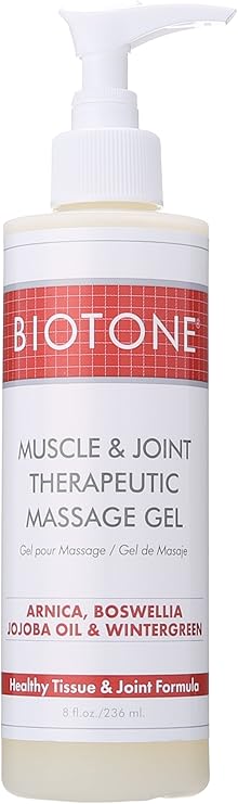 Biotone Muscle and Joint Therapeutic Massage Gel, 8.0 Fluid Ounce