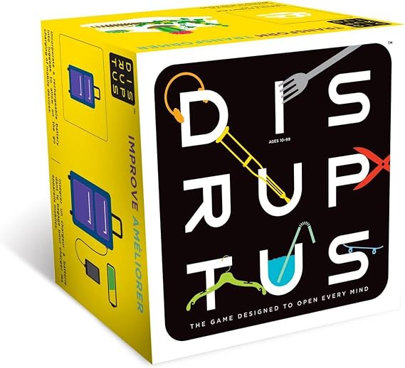 FoxMind, Disruptus, Mind Card Dice Game, Fun and Exciting Activity for Family and Friends