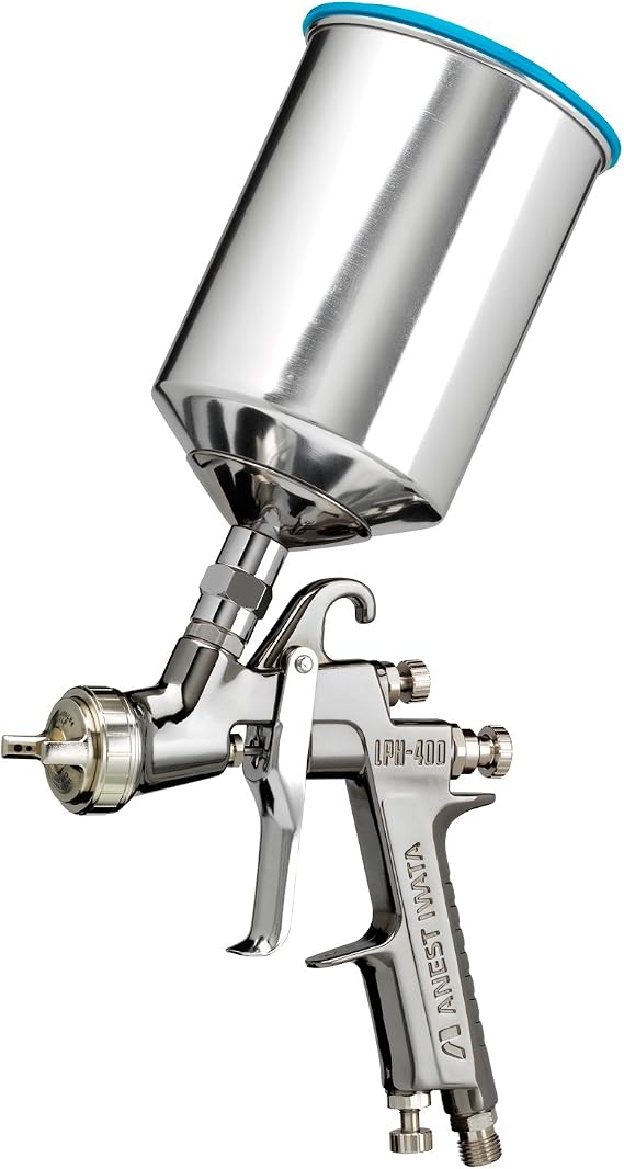 LPH400-LV 1.3mm Gravity Feed Spray Gun with 1000ml Aluminum Cup