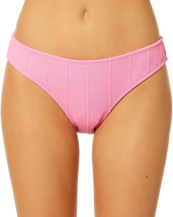 Womens Juniors Textured Hipster Swim Bottom Separates