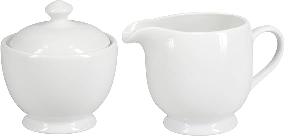 BIA Cordon Bleu Bistro Sugar Bowl and Creamer, White (908147S1SIOC)