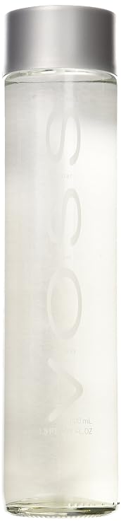 Voss Artesian Still Water From Norway 800 Ml /27oz Glass Bottle