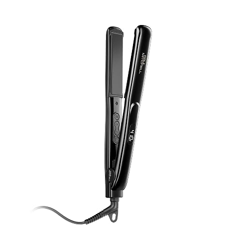 Paul Mitchell Pro Tools Express Ion Style+ 1" Ceramic Flat Iron, Adjustable Heat Settings, for Straightening + Curling