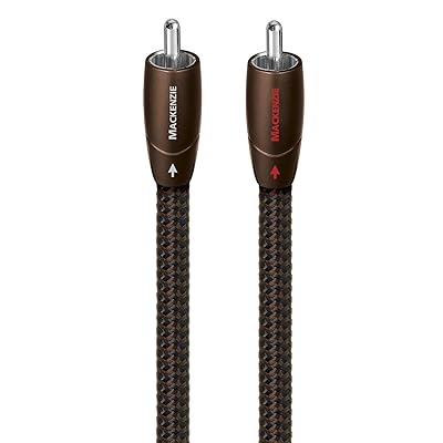 AudioQuest Mackenzie RCA Audio Interconnect Cable 0.75m, Pair